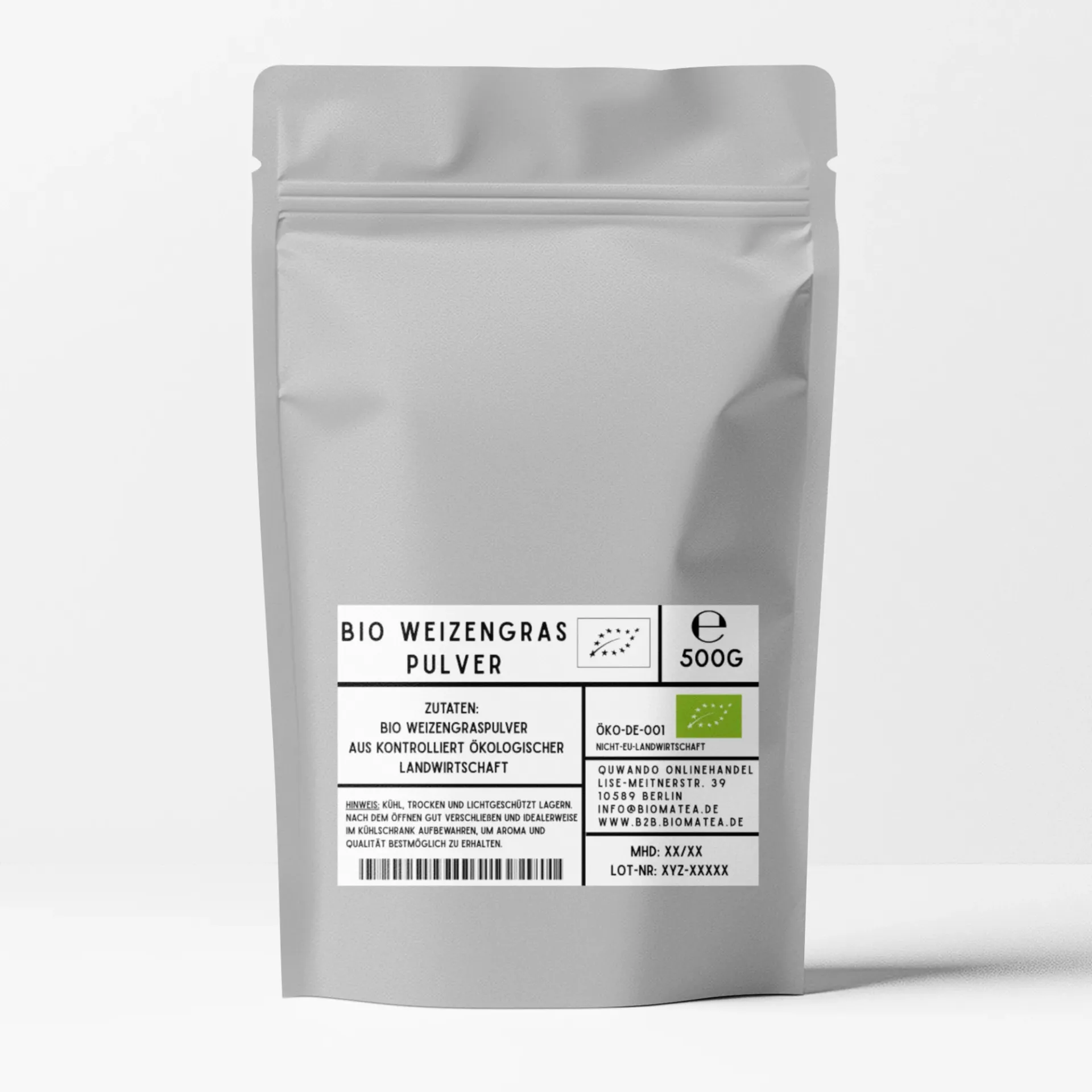 Bio Weizengraspulver, 500g