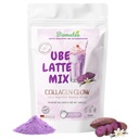 Ube Latte Mix instant "Collagen Glow" – Beauty Latte mit Kollagen, Banane & Yamswurzel Pulver, 150g