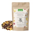 Zen Garden Spirit – Meditativer Früchtetee mit Lotusblättern & Mango (80g) – Tee-Atelier Edition